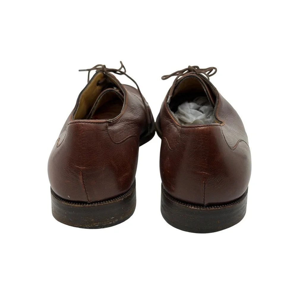 Cole Haan Mens Brown Leather Split Toe Derby Lace Up Dress Shoes Size 10 B